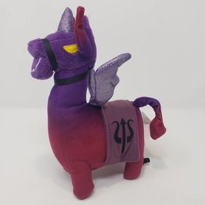 Fortnite Dark Llamacorn Plush 8" Purple Stuffed Animal Game Character Horn Wings